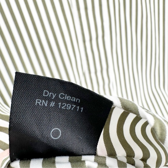 Jenni Kayne Striped Collarless Button Down Shirt - Picture 5 of 6